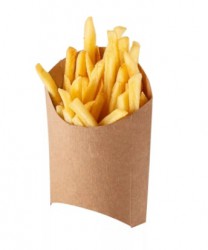 Упаковка для картофеля фри Pure Kraft M 110 гр. 